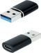 Nanocable 10.02.0012 USB C USB A Zwart