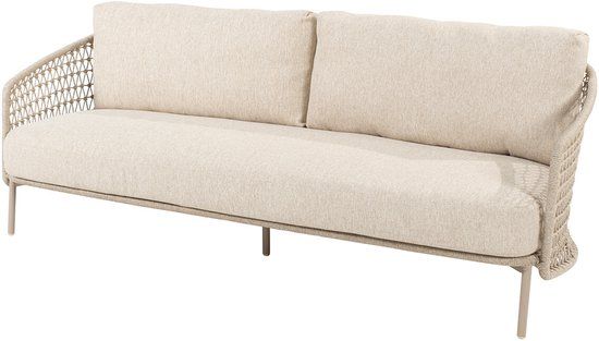 4 Seasons Outdoor Puccini Loungebank - Latte