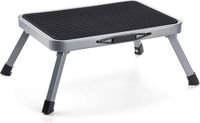 HOUSE DAY Trapladder met 1 trede, inklapbaar, Zwart