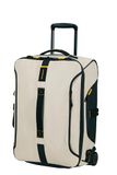 Samsonite Paradiver Light - Reistas met Wielen & Rugzakfunctie (55 cm), Small, Handbagage, Waterafstotend, Lichtgewicht, 51L, Zand (Sand)