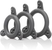CalExotics Pro Series Silicone Ring Set Zwart