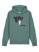 Watapparel Sweatshirt 'Painting space' green / black / white