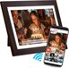 Denver Digitale Fotolijst 15.6 Inch - Hout - XL - Full HD - Frameo App - WiFi - 16GB - IPS Touchscreen - PFF1543DW
