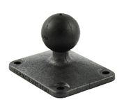 RAM Mounts RAP-B-202U-225 montagekit Zwart Samengesteld, Rubber