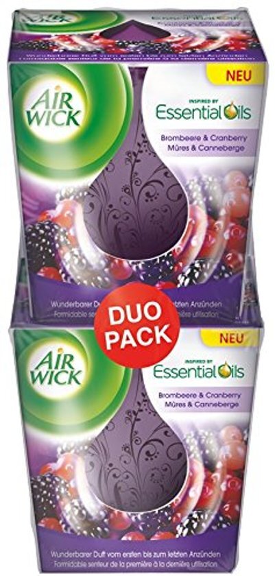 Air Wick Geurkaars - - Veenbes - Duopack - 2*105gr