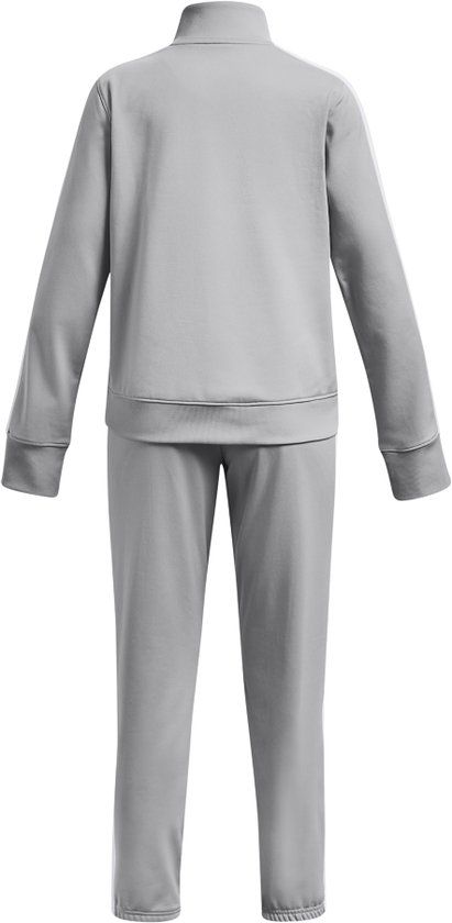 Under Armour EM Knit Track Suit Meisjes - Grijs - Maat YXS