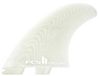 FCS Ii Power Twin+1 Pg L-xl Retail Surf Vin Blanc