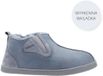 Vanuba Columbia Pantoufles homme - Taille 42 - Gris - Cuir