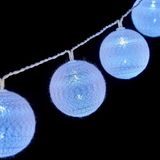 Krist+ Bollenslinger LED Ø 6 cm 2 m Wit