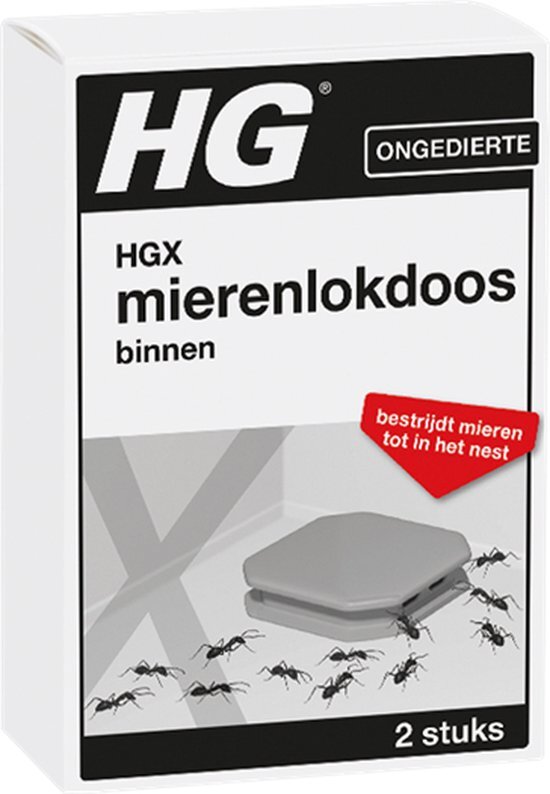 HGX HG X Mierenlokdoos speciaal voor binnen gebruik - 2 Stuks ! grijs