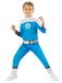 Rubies Officiële Fantastic Four Human Torch Kinderkostuum Maat 9-10 Jaar