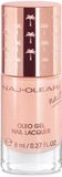 SMALTO Naj-Oleari Oleo Gel Nail Lacquer 8 ml Roze Shimmer
