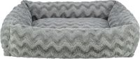 Trixie Be Eco - Vital Hondenmand Loki - Soft Edition - Orthopedisch - Gerecycled Polyester - Grijs - 80X60 cm