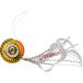 Savage Gear Savage Leurres en caoutchouc pour la pêche en mer 3,2 cm 75 g Or Orange
