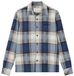 Dstrezzed chemise homme TRUE NAVY à carreaux Coton Manches longues M