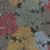 ARCHITECTS PAPER Floral Impression Botanisch Behang - Meerkleurig Bruin
