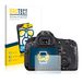 brotect 2x Schermbeschermer compatibel met Canon EOS 60D Screen protector transparant