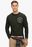 Superdry Surplus Graphic Crew Sweater Heren - Maat S