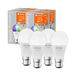 LEDVANCE SMART+ WiFi Classic Multicolour 4-pak B22d LED-lamp