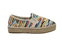 TONI PONS Pola Dames Espadrille met Veelkleurig Borduurwerk