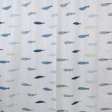 Gedy Gordijn, 180 x 200 cm, Greece wit-blauw