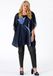 Yoek Icecat Pantalon pintuck cuir