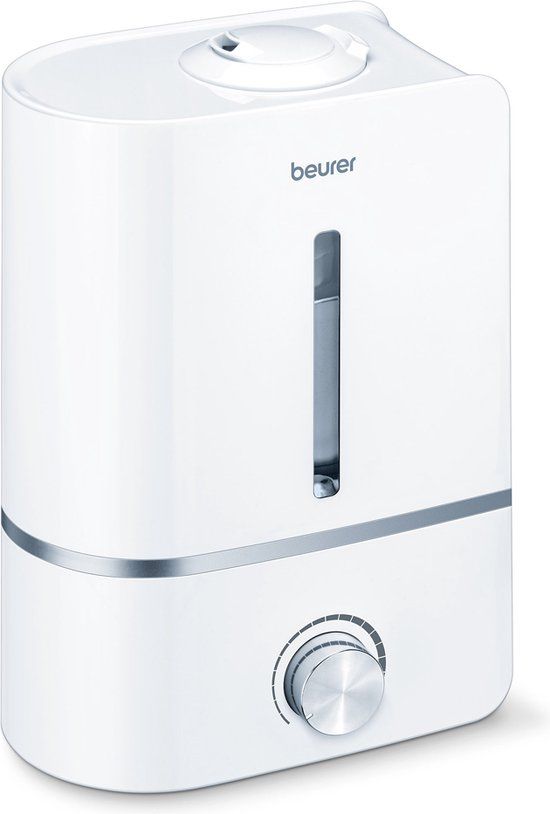 Beurer LB 45 Luchtbevochtiger - Ultrasoon – Aroma – Tot 30 m2 – Geluidsarm – 4 L waterreservoir – Wit