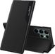 Techsuit Hoesje geschikt voor Samsung Galaxy S22 Ultra - eFold Book Case - Zwart