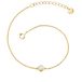 Glanzstücke München Armband goud / wit