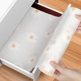 AiQInu Lademat, antislip, niet-klevend, EVA-kunststof, waterdicht, Shearable matten voor keuken, kasten, laden, tafel, koelkast, planken (44,5 x 400 cm)