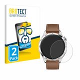 BROTECT - Screenprotector voor Huawei Watch GT 4 (46mm) - Folie Beschermfolie transparant 2 Stuks