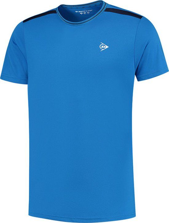 Dunlop Club Crew Tee - Men - Blue - XL