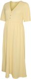 Mama Licious Jurk MLJANA Zwangerschapsjurk M Mellow Yellow