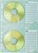 Durable 522219 CD/DVD hoezen voor 4 CD's/DVD's, PP, 5 stuks, transparant