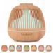 Vinato Diffuser voor etherische oliën, 550 ml, ultrasoon, aromadiffuser met 7 ledlampen, stil, timer, automatische uitschakeling, BPA-vrij, voor thuis, kantoor, slaapkamer