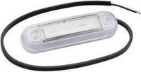 Fristom Markeringslicht Open kabeleinden Markeringslicht Voor 12 V, 24 V Wit Transparant