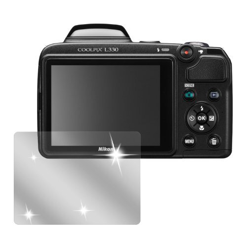 dipos I 6X beschermfolie helder compatibel met Nikon Coolpix L330 folie schermbeschermfolie