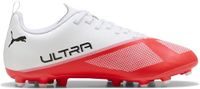 Puma Ultra 7 Play Mg Junioren Voetbalschoenen Rood, Wit EU 30 Kinderen