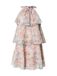 VERO MODA Jurk 'VMSABRINA' lichtblauw / grijs / pastelroze