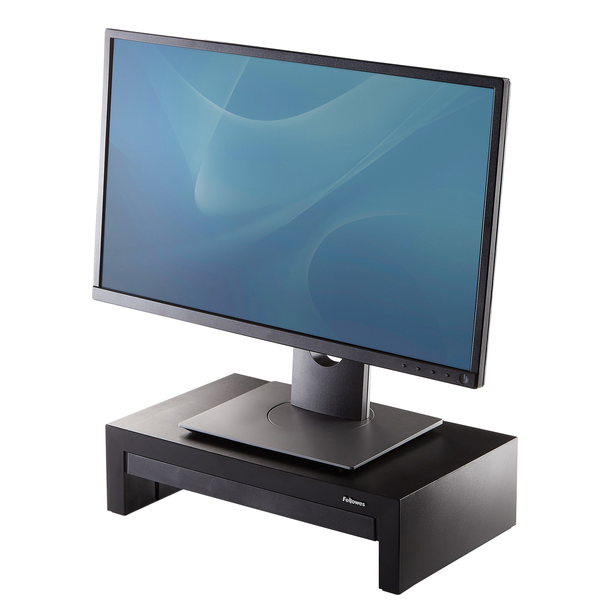 Fellowes Designer Suites Monitorstandaard - Zwart/Parel - 21"