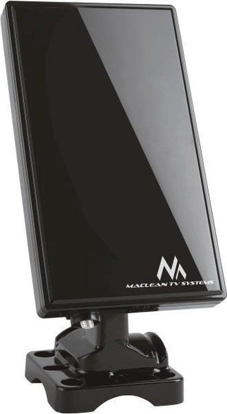 MacLean MCTV-970 Binnen/Buiten Antenne VHF/UHF DVB-T2 HEVC - Zwart