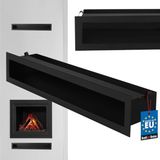 KOTARBAU® Ventilatierooster, Staal, 60 cm, Zwart