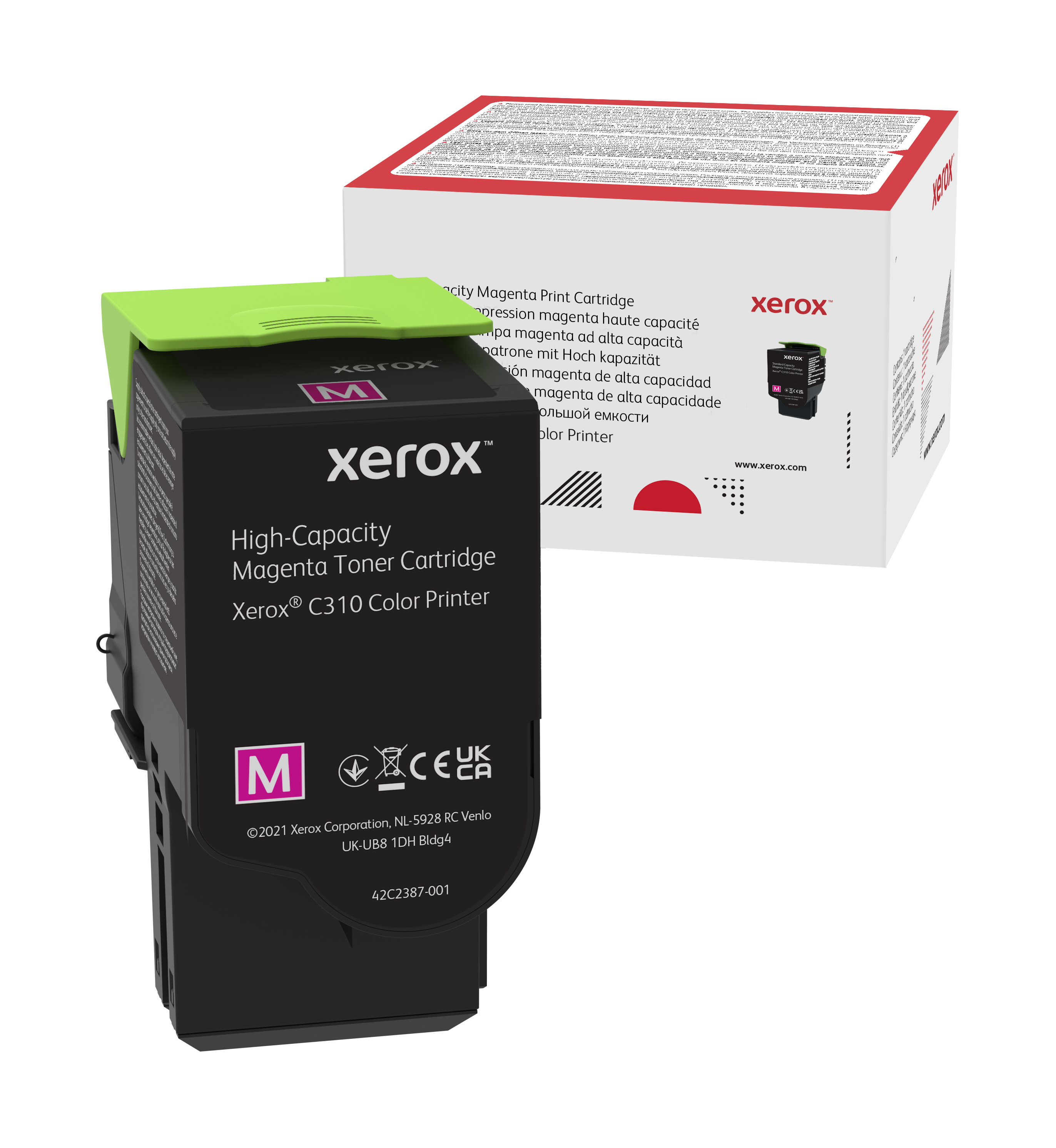 Xerox C310/C315 hoge capaciteit tonercassette, magenta (5.500 pagina's)
