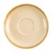 Olympia Kiln GP333 zandsteen cappuccino schotel, porselein, diameter 160 mm, crème (Pack van 6)