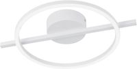 EGLO Gambulaga 1 Plafondlamp - 40 cm - Wit - Instelbaar RGB & wit licht - Dimbaar