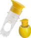 Sans marque Presse-agrumes - Presse-citron manuel, presse à main, presse à main, presse-lime, presse-agrumes compact et bec verseur pour citron, 1 pièce