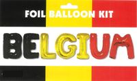 Merkloos / Sans marque Koopman International B.V. Folieballon EK/WK Voetbal België 36 cm