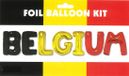 Merkloos / Sans marque Koopman International B.V. Folieballon EK/WK Voetbal België 36 cm