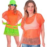 Widmann SRL Visnet T-Shirt Neon Oranje Vrouw L/XL