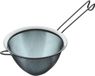KitchenCraft Fijnmazige Conische Zeef - Roestvrij Staal - Zilverkleurig